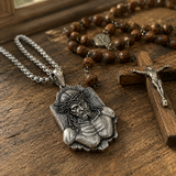 The Crown of Thorns Covenant - S925 Sterling Silver Christian Pendant, A Sacred Reminder of Sacrifice and Redemption
