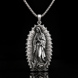 Our Lady of Guadalupe S925k Silver Necklace