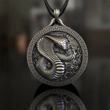 Pure Pewter Cobra Necklace - BGCOPPER