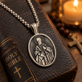 St Peter Necklace/the patron saint of net makers, boat builders ,fishermen, locksmiths, shoemakers and foot patients