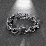 Men's Stainless Steel Spike Bracelet - BGCOPPER