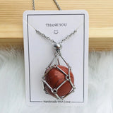 2023 Crystal Stone Holder Necklace - Free (Crystal) Gift Included - BGCOPPER