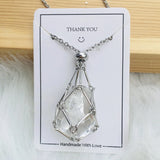 2023 Crystal Stone Holder Necklace - Free (Crystal) Gift Included - BGCOPPER