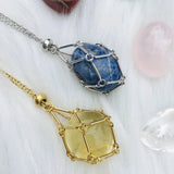 2023 Crystal Stone Holder Necklace - Free (Crystal) Gift Included - BGCOPPER