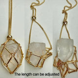 2023 Crystal Stone Holder Necklace - Free (Crystal) Gift Included - BGCOPPER