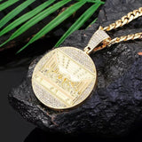 The Last Supper 18-inch Cuban Pendant Necklace - BGCOPPER