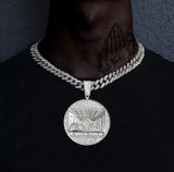 The Last Supper 18-inch Cuban Pendant Necklace - BGCOPPER