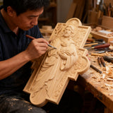 The Good Shepherd Wooden Cross: A Christian Symbol of Christ’s Unfailing Care