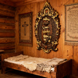 Drei heilige Herzen der Heiligen Familie Wand hängende Kunst arbeit Personal isierte religiöse Geschenk Holz dekor