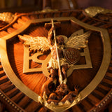 Archangel Michael Sword & Shield Wall Plaque - Divine Protection in Spiritual Warfare