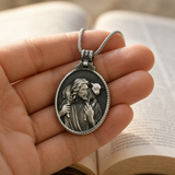 Hirte Jesus Christus mit Lamm Christian Halskette