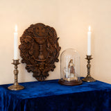 First Communion Christian Wood Carving - Sacrament of the Holy Eucharist Plaque