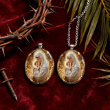 “Madonna & Child” Christian Necklace – A Symbol of Maternal Grace, Devotion, and Heavenly Protection