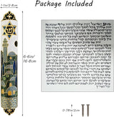 Hand-Painted Enamel Mezuzah: The Dual Essence of Faith & Craftsmanship