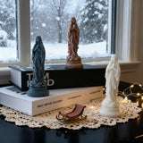 Our Lady of Lourdes Scented Candle: A Sacred Glow of Devotion & Tranquility