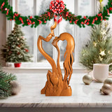 Bgcopper Love Eternal Wood Ornaments Gift - BGCOPPER