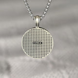 Immaculate Virgin Mary Pure Tin Necklace,the patron saint of USA、Brazil - BGCOPPER