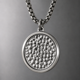 Two-Tone St. Michael Archangel Protection Medal Stainless Steel Necklace
