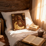 Sacred Heart Wood Carvings: Jesus & Mary, Handcrafted Tokens of Divine Love