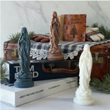 Our Lady of Lourdes Scented Candle: A Sacred Glow of Devotion & Tranquility