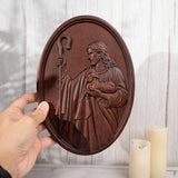 Spring Sale: Shepherd Jesus Wooden Wall Decoration - BGCOPPER