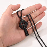 Stainless steel Celtic cross pendant necklace - BGCOPPER