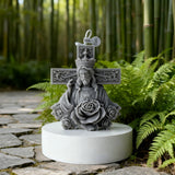 Sacred Light Christmas Candle - Christ King & Holy Mary Edition | Natural Soy Wax Christian Candles for Advent Worship & Prayer