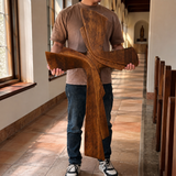 Modern Wooden Wall Cross: A Contemporary Symbol of Faith & Craftsmanship