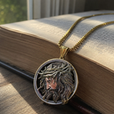Crown of Thorns Jesus Necklace detail photo 3 for Christian faith