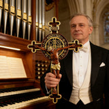 Dual Divine Cross: Christ’s Redemption & St. Benedict’s Protection