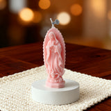 Our Lady of Guadalupe Scented Candle: A Sacred Glow of Devotion & Serenity