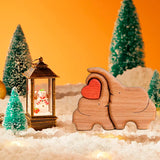 Hand-carved Wooden Cuddling Animals💕-Best gift to your loved one🎁 - BGCOPPER