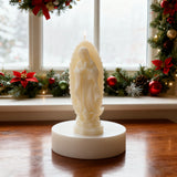 Our Lady of Guadalupe Scented Candle: A Sacred Glow of Devotion & Serenity