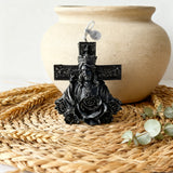 Sacred Light Christmas Candle - Christ King & Holy Mary Edition | Natural Soy Wax Christian Candles for Advent Worship & Prayer