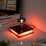 Magnetic Levitation Anti-Gravity Cross Bible Book LED Illuminator - BGCOPPER