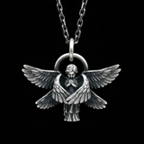 Seraphim Engel Anhänger Halskette Engels flügel Amulett