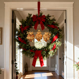 Holy Family Three Sacred Hearts Wooden Wall Decoration