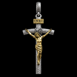 S925K Silver Jesus Christ Crucifix Pendant