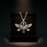 Seraphim Engel Anhänger Halskette Engels flügel Amulett