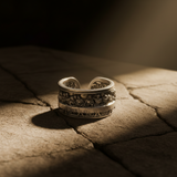 The Last Supper Silver Adjustable Ring