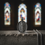 Our Lady of Guadalupe Virgin Mary Necklace,the patron saint of America and unborn children