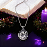 The Good Shepherd Sterling Silver Necklace - Sacred Symbol of Christ's Loving Care - John 10:14