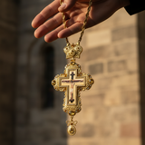 Orthodox Bishop’s Pectoral Cross: A Regal Symbol of Sacred Authority - faith-inspired design detail