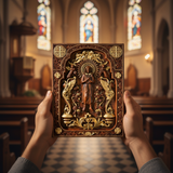 Jesus Ascension Solid Wood Relief: The Perfect Faith Gift for Disciples