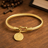 Saint Benedict Medal Women's Bracelet To Ward Off Evil