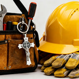 Saint Benedict Cross Keychain – Your Daily Shield of Faith and Protection