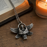 Seraphim Angel Pendant Necklace Angel Wings Amulet