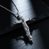 INRI Jesus Crucifix Cross Pendant Necklace