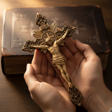 St. Benedict Crucifix: Maple Wood, Divine Protection, & the Story of Redemption