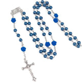 Virgin Mary alloy rosary beads — comes with a jewelry box - BGCOPPER